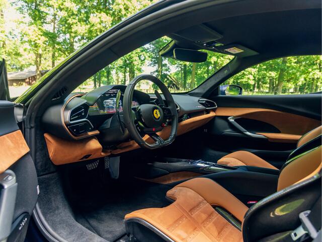 Ferrari 296 GTB 3.0 V6, Blu America, Full Carbon, Cuoio Daytona