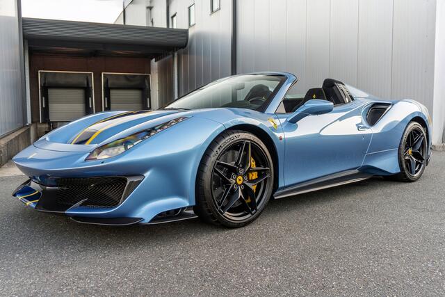 Ferrari 488 Pista Spider - Azzurro California - Carbon - Lift