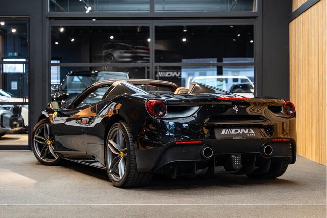 Ferrari 488 Spider HELE Carbon 3.9 Surround Passenger Display Cuoio Leder