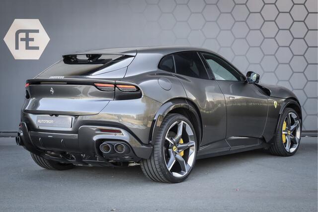 Ferrari Purosangue 6.5 V12 | NEW | 135K OPTIONS | CARBON WHEELHOUSE, R+F DIFFUSERS, UNDERDOOR, MIRRORS, DOORPANELS, KICKPLATE, CENTRE CONSOLE, FRONT SPOILER, STEERING WHEEL HEATED INCL LEDS | PANORAMIC ROOF | FRONT LIFT | BLACK TAILPIPES | VENTI MASSAGE REAR SEATS | FULL LE