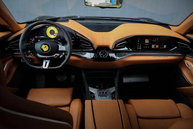 Ferrari Purosangue 6.5 V12 | NEW | 135K OPTIONS | CARBON WHEELHOUSE, R+F DIFFUSERS, UNDERDOOR, MIRRORS, DOORPANELS, KICKPLATE, CENTRE CONSOLE, FRONT SPOILER, STEERING WHEEL HEATED INCL LEDS | PANORAMIC ROOF | FRONT LIFT | BLACK TAILPIPES | VENTI MASSAGE REAR SEATS | FULL LE