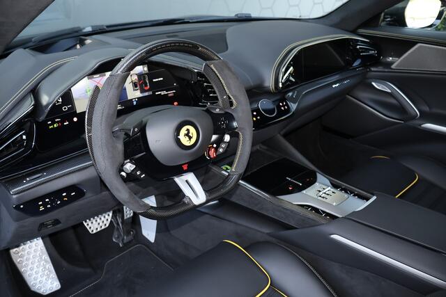 Ferrari Purosangue 6.5 V12 | NEW | INCL. VAT/BPM | NO REGISTRATION | 135K OPTIONS | CARBON WHEELHOUSE, R+F DIFFUSERS, UNDERDOOR, MIRRORS, DOORPANELS, KICKPLATE, CENTRE CONSOLE, FRONT SPOILER, STEERING WHEEL HEATED INCL LEDS | PANORAMIC ROOF | FRONT LIFT | BLACK TAILPIPES |