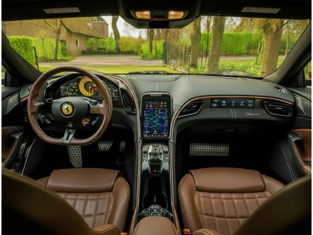 Ferrari Roma 3.9 V8 HELE Verde Zeltweg Magneride Full Adas Passenger Display