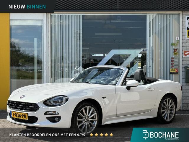 Fiat 124 Spider 1.4 MultiAir Turbo Lusso | Achteruitrijcamera | Leer | Climate Control | Apple Carplay | Cruise Control | Lichtmetaal | Parkeersensoren |