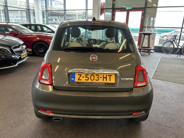 Fiat 500 1.0 Hybrid Star | Panoramadak | Cruise control | Multimediascherm | Bluetooth | 6 versnellingen | LM velgen