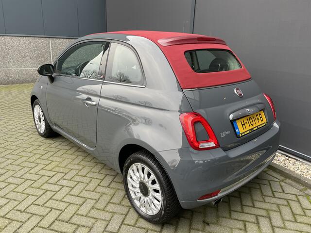 Fiat 500 Cabrio 0.9 TwinAir Turbo Lounge Airco - Cruise control - Navigatie full map - Multifunctioneel lederen stuurwiel - Mistlampen - E-bedienbare kap - 15"licht metalen velgen Pack vision met regensensor en park. sensoren achter