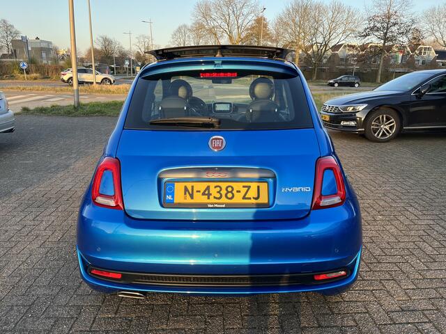 Fiat 500 1.0 Hybrid Sport Cruise Navi El.panodak Leer Pdc Nap