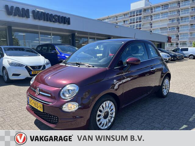 Fiat 500 0.9 TwinAir Turbo Lounge Automaat Cruise Lmv Panodak Airco Navi Nap