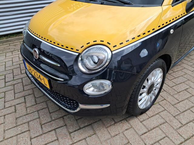 Fiat 500 0.9 TwinAir Turbo Lounge | Airco | LM Velgen | Navigatie | Ndl auto | Unieke kleurstelling!! | RIJKLAARPRIJS INCL 12 MAANDEN GARANTIE EN BEURT