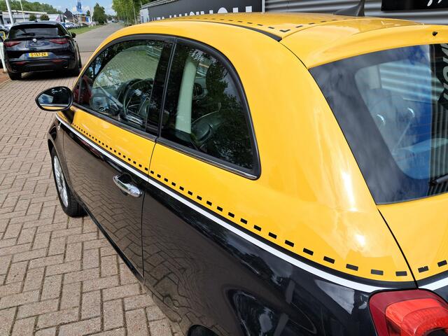 Fiat 500 0.9 TwinAir Turbo Lounge | Airco | LM Velgen | Navigatie | Ndl auto | Unieke kleurstelling!! | RIJKLAARPRIJS INCL 12 MAANDEN GARANTIE EN BEURT