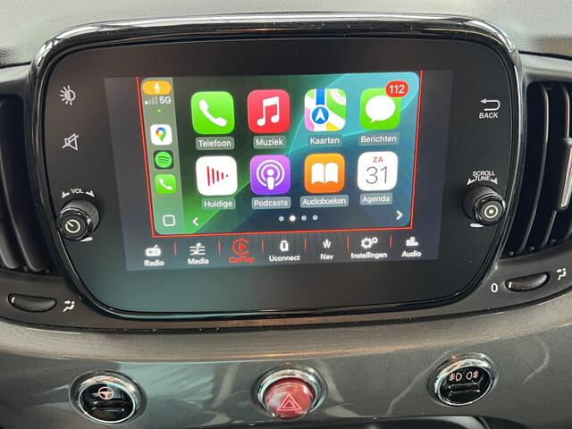 Fiat 500 1.2 Lounge | Pano | NAVI | Leer | Carplay | 1ste Eigenaar | Dealer onderhouden