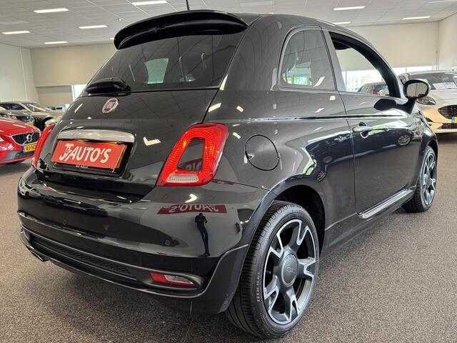 Fiat 500 0.9 TwinAir Turbo Rockstar NAVIGATIE, PANORAMA, ECC AIRCO, CRUISE
