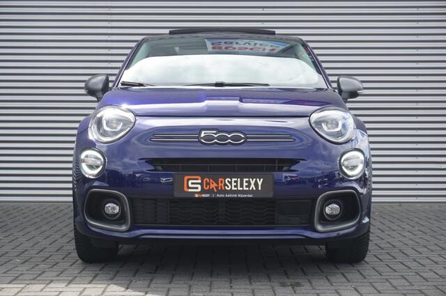 Fiat 500 130PK Hybr. Sport Cabrio AUTOMAAT ADAPTIVE | LEDER | FULL-LED!!