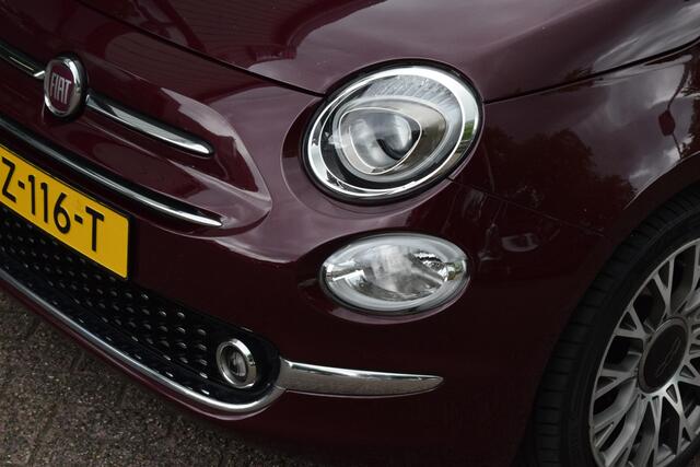 Fiat 500 80pk Lounge|16"|Open dak|PDC|Nav|Clima
