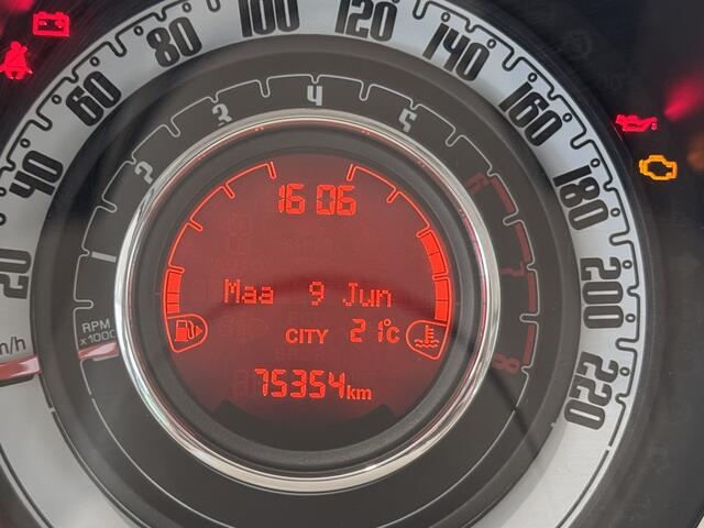 Fiat 500 1.2 LOUNGE | 4-CILINDER | 12 MDN GARANTIE | PARLEMOER | PANO | NAVI