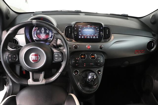 Fiat 500 0.9 TwinAir Sport | Climate Control | Parkeersensoren | Apple Carplay AndroidAuto Navigatie | Half Leder |