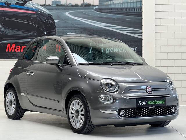 Fiat 500 0.9 TwinAir Turbo Lounge 85 PK / Airco / Navigatie / Panoramadak / Park Sensors / 15"LM Velgen / Keurig!