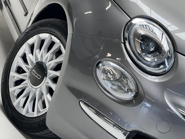 Fiat 500 0.9 TwinAir Turbo Lounge 85 PK / Airco / Navigatie / Panoramadak / Park Sensors / 15"LM Velgen / Keurig!