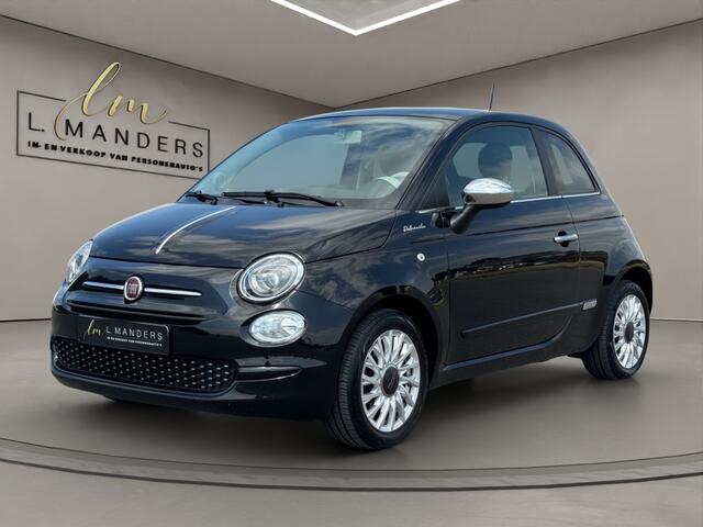 Fiat 500 1.0 Hybrid Dolcevita 2022 ZWART | Panoramadak | Display
