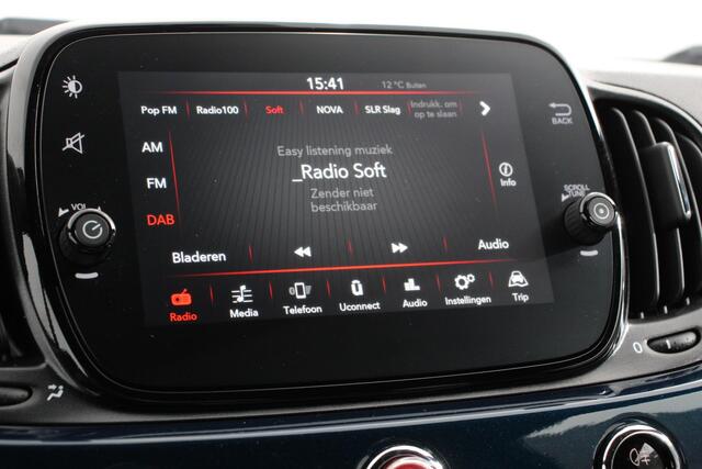 Fiat 500 1.2 Automaat Lounge Navigatie Apple Carplay/Android Auto Airco Lichtmetalen velgen Dab Cruise Control