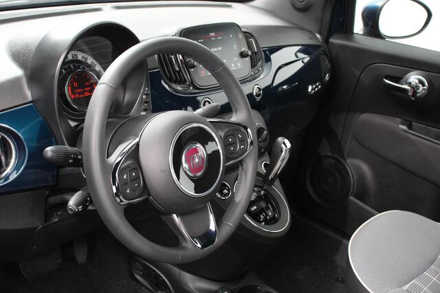 Fiat 500 1.2 Automaat Lounge Navigatie Apple Carplay/Android Auto Airco Lichtmetalen velgen Dab Cruise Control