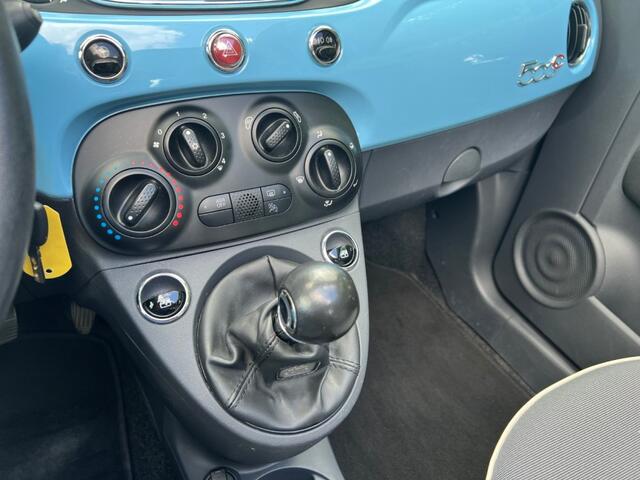 Fiat 500 500c 1.2 Lounge, Airco, Lm velgen, PTS achter