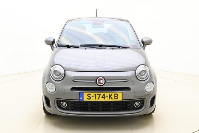 Fiat 500 1.0 Hybrid Sport Climate control | Panoramadak | Lichtmetalen velgen | Parkeersensoren | Navigatie via Appl Carplay | DAB Radio | Sportief | Weinig kilometers