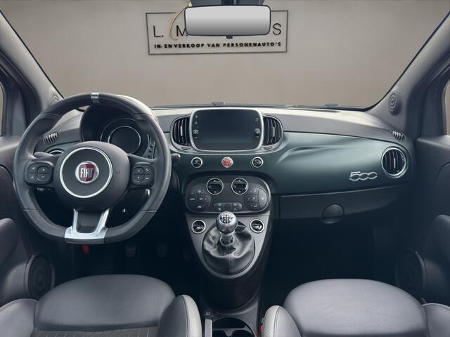 Fiat 500 1.0 Hybrid Rockstar 2020 GRIJS | Apple CarPlay | NL | Cruise Co