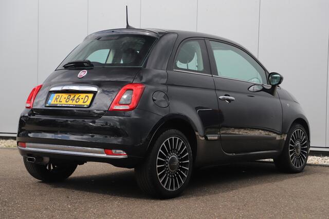 Fiat 500 1.2 Lounge Panoramadak 16 inch LMV Navigatie Clima Cruise Control Half Leder