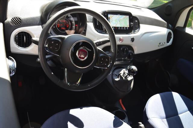 Fiat 500 1.0 Hybrid Cult Navigatie/Pdc/Airco/Apple Carplay/Android Auto/lichtmetalen velgen 15"