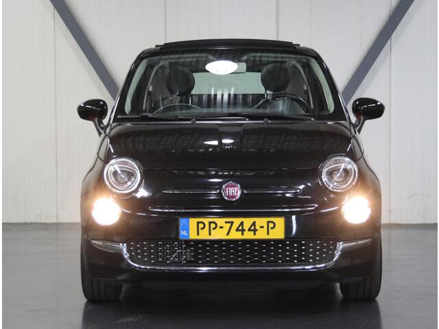 Fiat 500 Cabrio 0.9 TwinAir Turbo Lounge | Airco | Xenon Koplampen | Lederen Stuurwiel | Mistlampen Voor | Navigatie | DAB Ontvanger | Start/Stop Systeem | Cruise Control | 16" Lichtmetalen Velgen | Isofix |