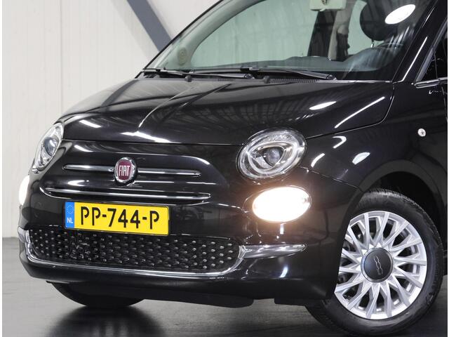 Fiat 500 Cabrio 0.9 TwinAir Turbo Lounge | Airco | Xenon Koplampen | Lederen Stuurwiel | Mistlampen Voor | Navigatie | DAB Ontvanger | Start/Stop Systeem | Cruise Control | 16" Lichtmetalen Velgen | Isofix |