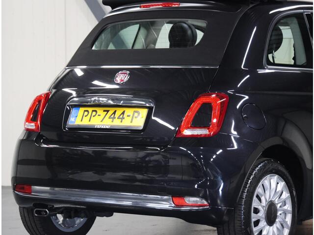Fiat 500 Cabrio 0.9 TwinAir Turbo Lounge | Airco | Xenon Koplampen | Lederen Stuurwiel | Mistlampen Voor | Navigatie | DAB Ontvanger | Start/Stop Systeem | Cruise Control | 16" Lichtmetalen Velgen | Isofix |