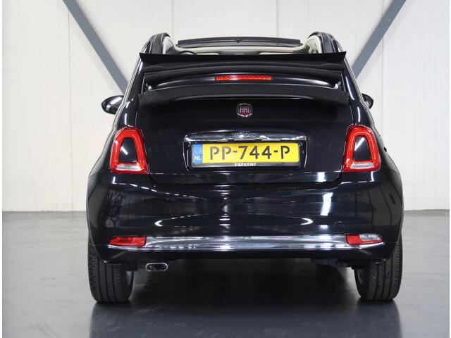 Fiat 500 Cabrio 0.9 TwinAir Turbo Lounge | Airco | Xenon Koplampen | Lederen Stuurwiel | Mistlampen Voor | Navigatie | DAB Ontvanger | Start/Stop Systeem | Cruise Control | 16" Lichtmetalen Velgen | Isofix |