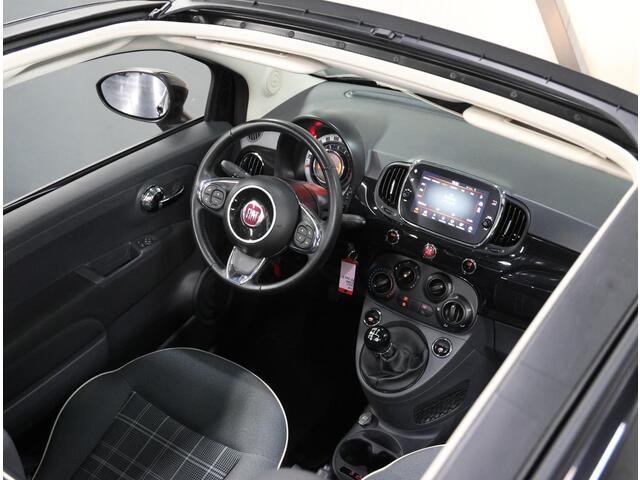 Fiat 500 Cabrio 0.9 TwinAir Turbo Lounge | Airco | Xenon Koplampen | Lederen Stuurwiel | Mistlampen Voor | Navigatie | DAB Ontvanger | Start/Stop Systeem | Cruise Control | 16" Lichtmetalen Velgen | Isofix |