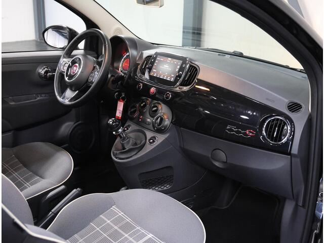 Fiat 500 Cabrio 0.9 TwinAir Turbo Lounge | Airco | Xenon Koplampen | Lederen Stuurwiel | Mistlampen Voor | Navigatie | DAB Ontvanger | Start/Stop Systeem | Cruise Control | 16" Lichtmetalen Velgen | Isofix |