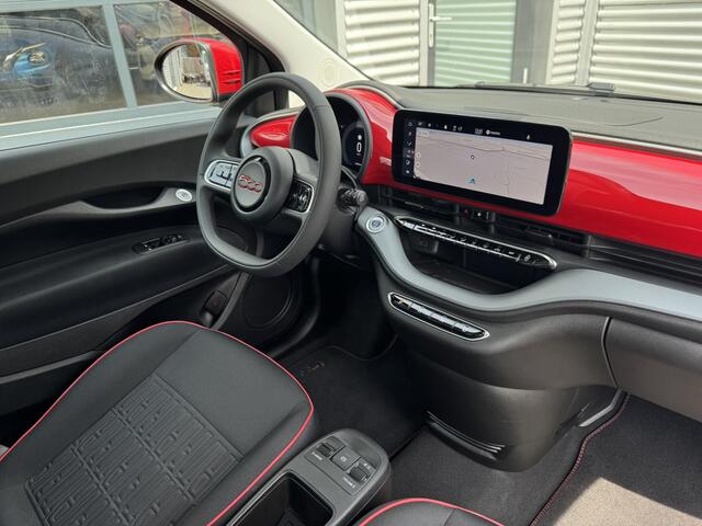 Fiat 500 RED 42 kWh Clima Navi CarPlay Cruise-Control Led