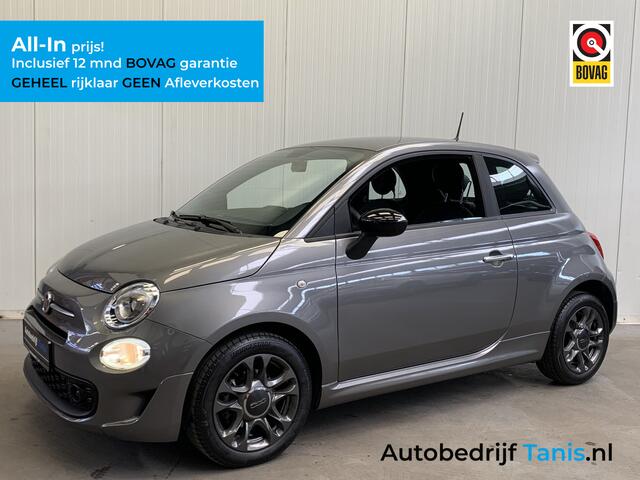 Fiat 500 1.0 Hybrid Sport AIRCO-LEDER-NAVI by CARPLAY-CRUISE-LMV