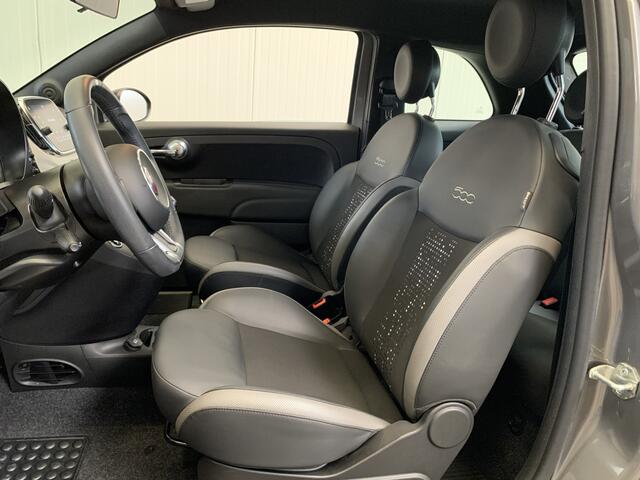 Fiat 500 1.0 Hybrid Sport AIRCO-LEDER-NAVI by CARPLAY-CRUISE-LMV
