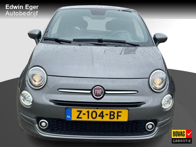 Fiat 500 1.0 Hybrid, Groot navigatie scherm, Parkeersensoren, Climate controle, cruise control