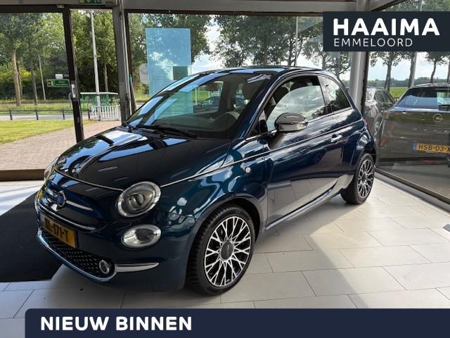 Fiat 500 TwinAir Turbo Collezione Automaat | Navigatie | Chrome afwerking | LM Velgen | Airco | Pano-dak | Weinig km |