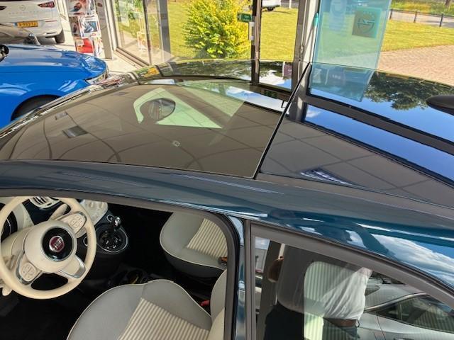 Fiat 500 TwinAir Turbo Collezione Automaat | Navigatie | Chrome afwerking | LM Velgen | Airco | Pano-dak | Weinig km |