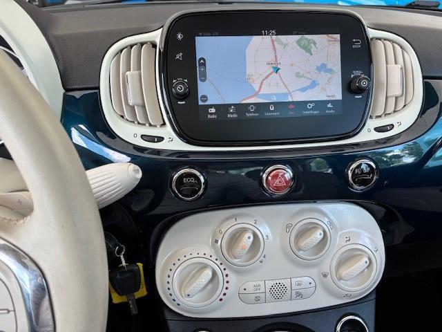 Fiat 500 TwinAir Turbo Collezione Automaat | Navigatie | Chrome afwerking | LM Velgen | Airco | Pano-dak | Weinig km |