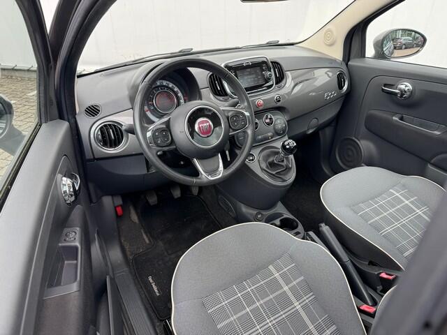 Fiat 500 1.2 Lounge met Panoramadak, Bluetooth, Climate Controle, 16inch Velgen