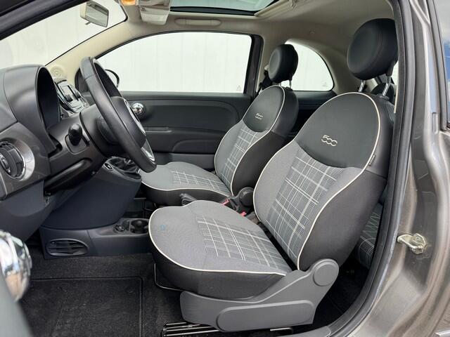 Fiat 500 1.2 Lounge met Panoramadak, Bluetooth, Climate Controle, 16inch Velgen
