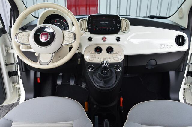 Fiat 500 0.9 TwinAir Turbo Collezione O.a: Pano, PDC, Clima, Carplay, DAB, Cruise, Etc. All-in prijs!