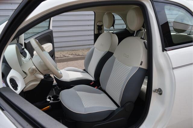 Fiat 500 0.9 TwinAir Turbo Collezione O.a: Pano, PDC, Clima, Carplay, DAB, Cruise, Etc. All-in prijs!