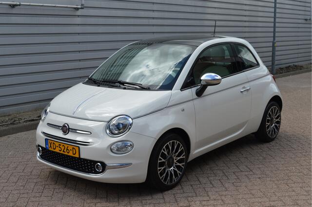 Fiat 500 0.9 TwinAir Turbo Collezione O.a: Pano, PDC, Clima, Carplay, DAB, Cruise, Etc. All-in prijs!