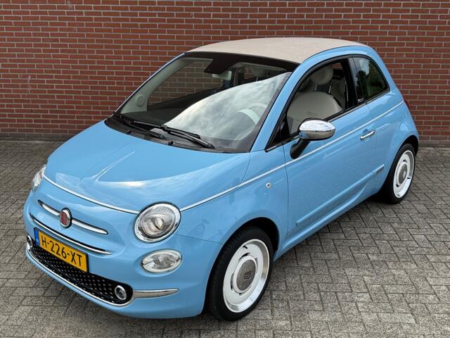 Fiat 500 0.9 TWINAIR T Spiaggina 58 NAVI CARPLAY CLIMA CRUISE RETRO-VELGEN