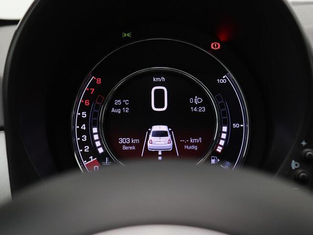 Fiat 500 1.0 Hybrid Rockstar 70PK Panoramadak, Navi, DAB+, Clima, Cruise Controle, Parkeersensoren Achter, 16" LM Velgen